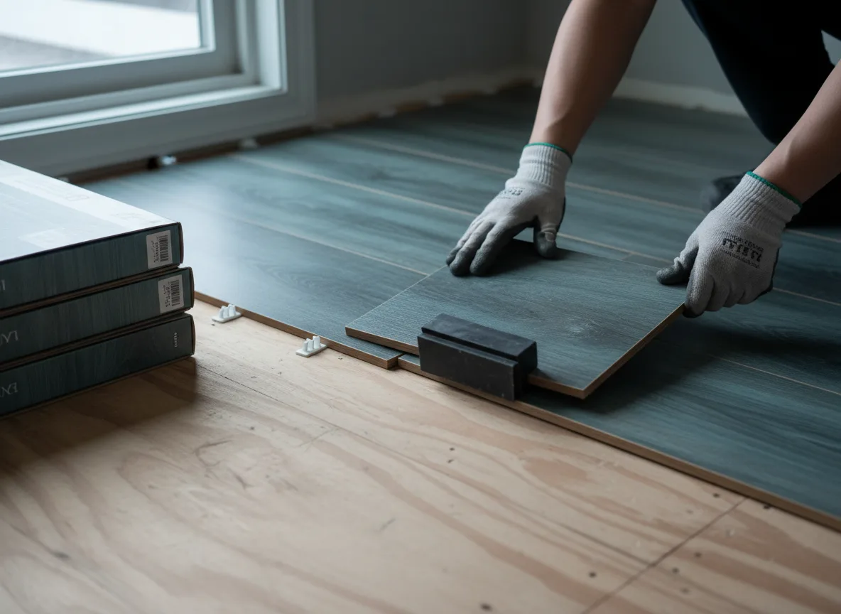 Luxury Vinyl Plank Installation company in Zap, ND